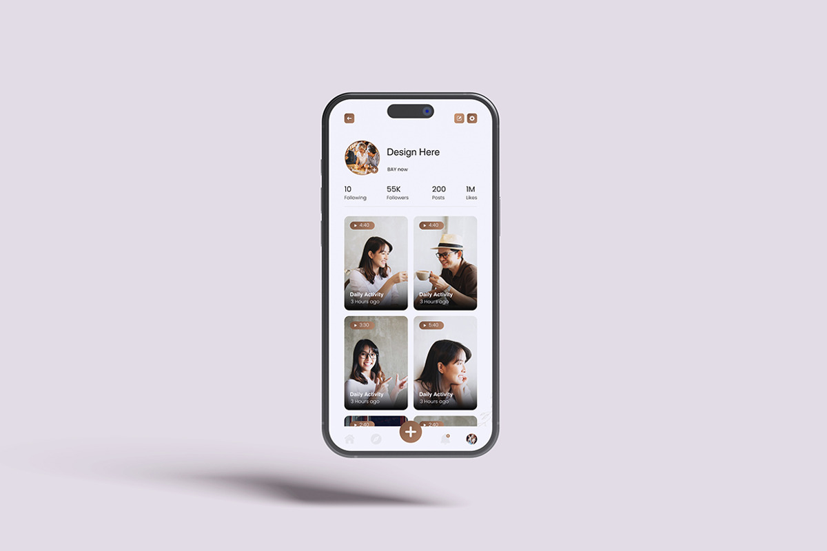 iPhone 16 Interior mockups, an iPhone Mockup by Creative_A23 (Photo 4 of 4)