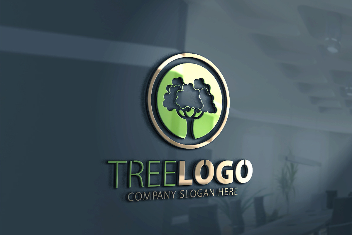 Tree Logo V4, a Branding & Logo Template by Creative Dezing (Photo 1 of 4)