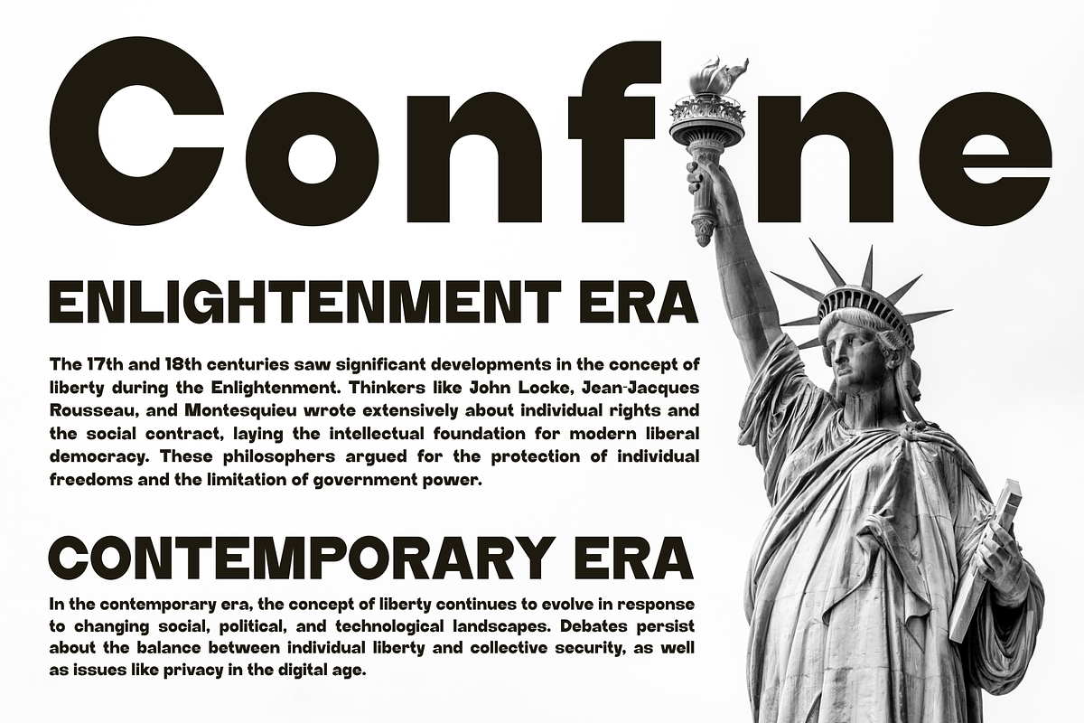 Confine - A Modern Sans Serif, a Sans Serif Font by Marvadesign (Photo 2 of 7)