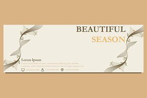 Abstract Floral Banner Template, a Marketing Template by sekitarief