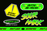 Sourmark, a Handwritten Font by graphicook (Thumbnail 8 of 10)