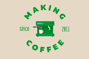 Coffee Machine Logotype