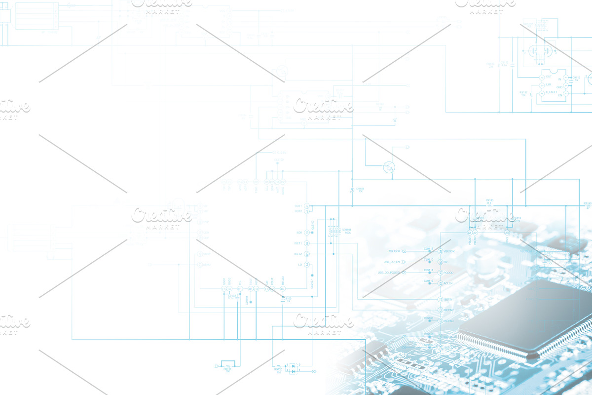 high technology concept, a Background Graphic by RGdesign