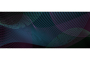 Dark horizontal background with neon, a Texture Illustration by Nenahliadava Design