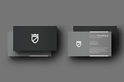 Minimal Grey Business Card, a Business Card Template by Marvel (Thumbnail 1 of 5)