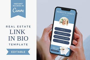 Canva Link In Bio Template Realtor