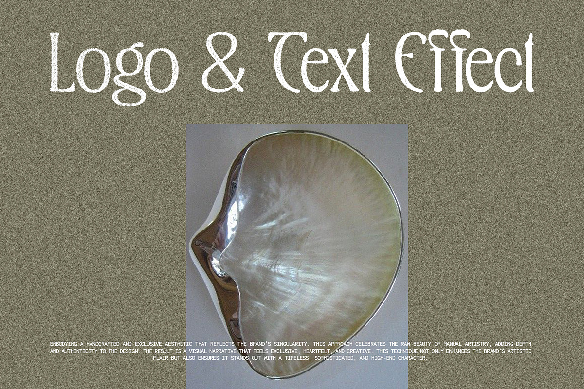 ODARA | Raw Logo & Text Effect, a Texture Graphic by Universo Gaia @doyougaia (Photo 2 of 12)