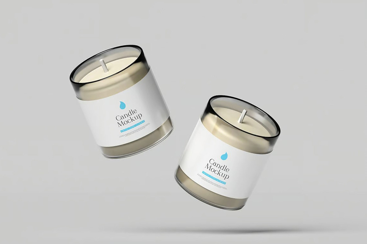 Candle Mockup, an Advertising Mockup by Se٧enStudio (Photo 3 of 5)
