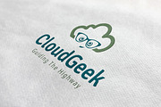 Cloud Geek Logo, a Branding & Logo Template by ArtFusion (Thumbnail 1 of 5)