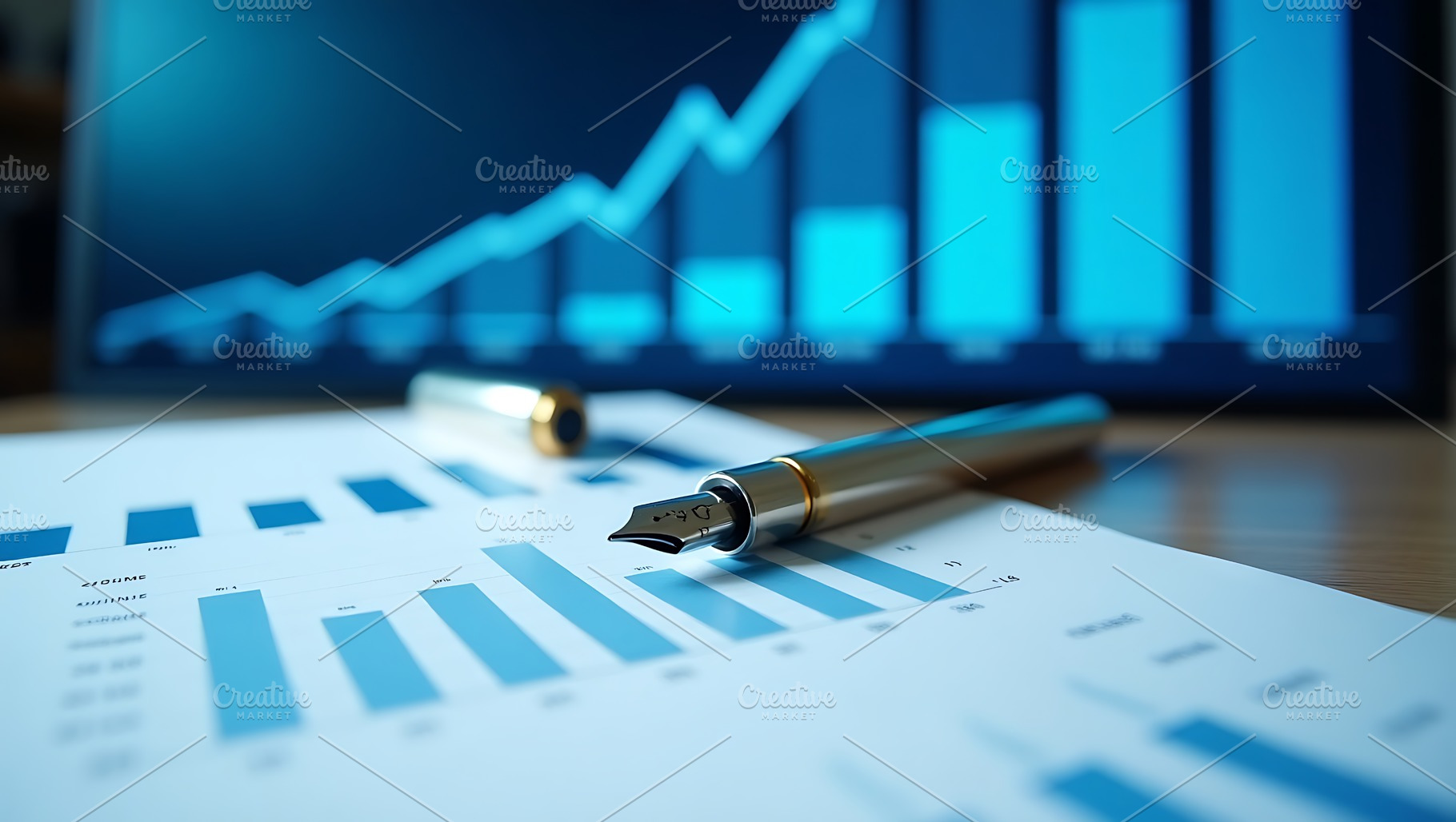 Business financial analysis report, a Business Photo by Artonix