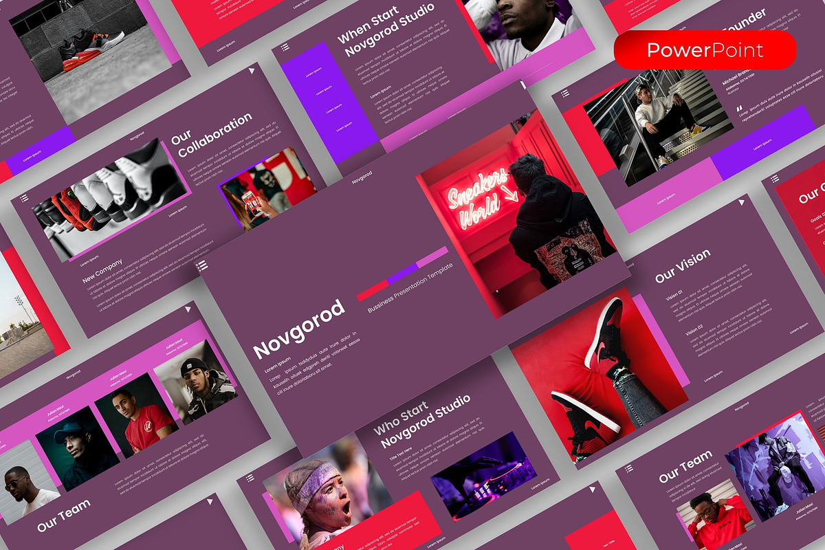 Novgorod – Business PowerPoint, a Presentation Template by kreatifreya (Photo 1 of 5)