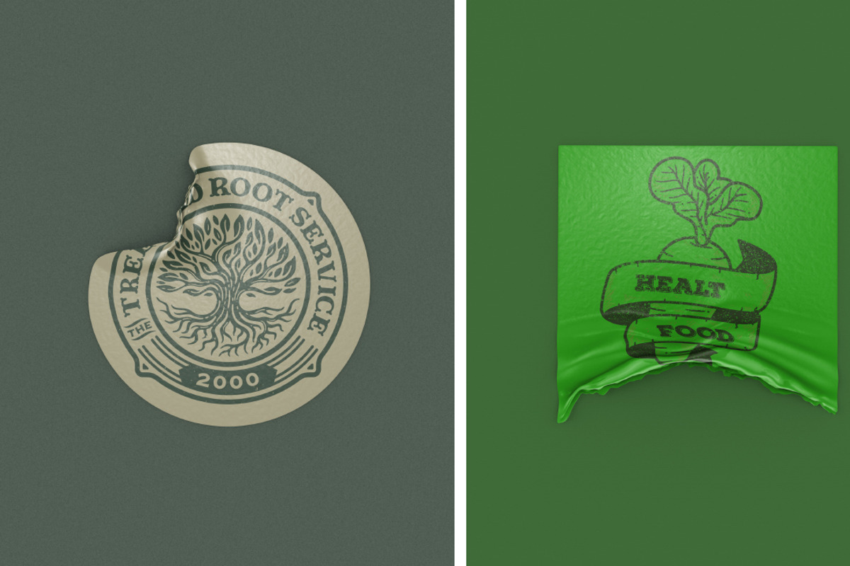 Peeled Sticker Mockup Vol 2, a Product Mockup by Graphicboom (Photo 7 of 7)