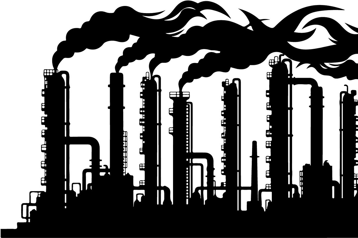 Industrial Factory Silhouette Bundle, an Illustration by Designs_River (Photo 31 of 45)