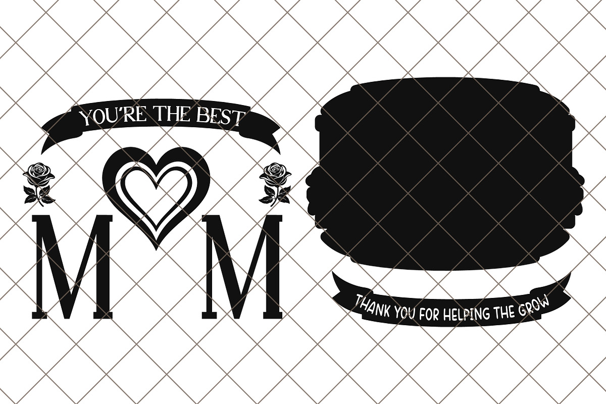 Mother’s Day Decor Laser Cut Design, a Graphic by Creative Art (Photo 2 of 4)