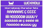 Brainwave font, a Font by weknow (Thumbnail 8 of 8)