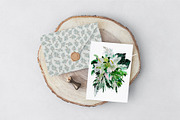Tropical Boho Watercolor Bouquet, an Illustration by BohoCalligraphy (Thumbnail 8 of 10)