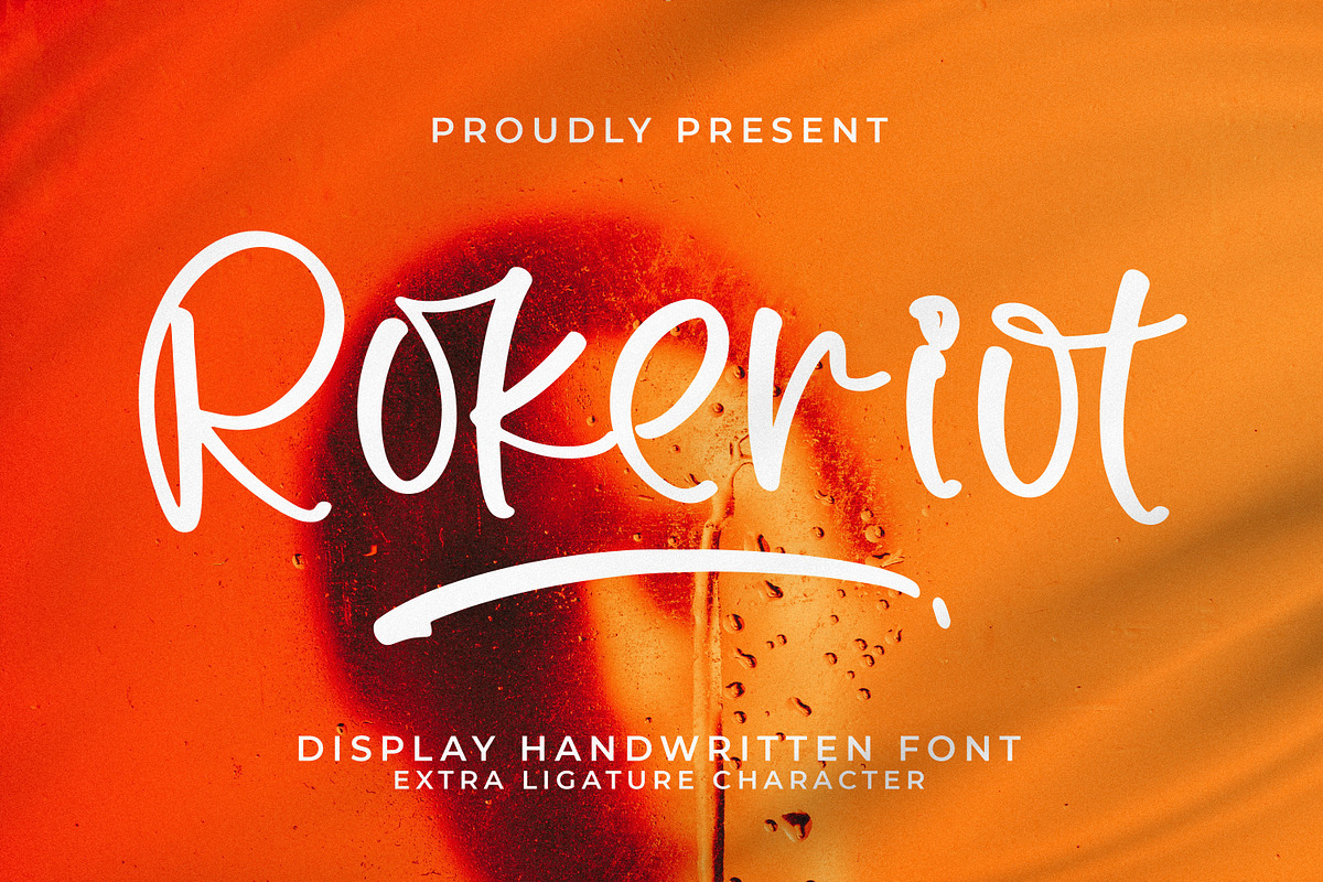 Rokeriot, a Handwritten Font by Integritype Studio (Photo 1 of 15)