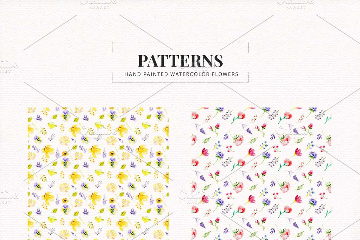 Awesome Blossom | Floral Kit, a Pattern Graphic by Squarepack (Photo 6 of 12)