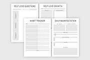 Life Self Help Planners InDesign, a Stationery Template by MNT-Creator (Thumbnail 8 of 10)