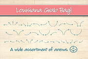 Louisiana Grab Bag, a Font by Borges Lettering (Thumbnail 4 of 5)