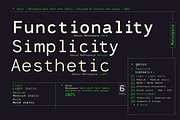 Genus - Monospace Sans Serif Font, a Sans Serif Font by Artistic & Unique (Thumbnail 15 of 15)