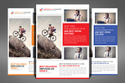 66 Corporates Flyers Bundle, a Flyer Template by Graphic Templates (Thumbnail 41 of 67)