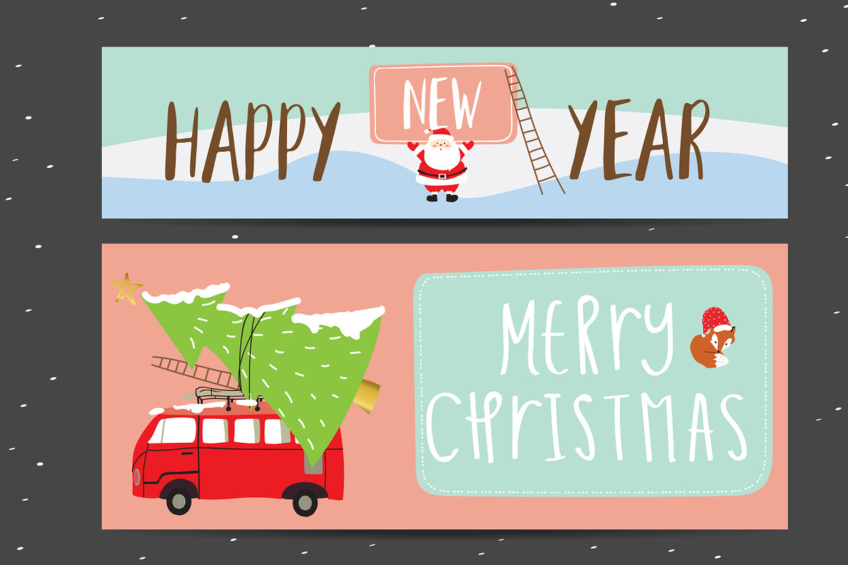 Cute Christmas Collection1#, a Card Template by Piixypeach (Photo 3 of 3)
