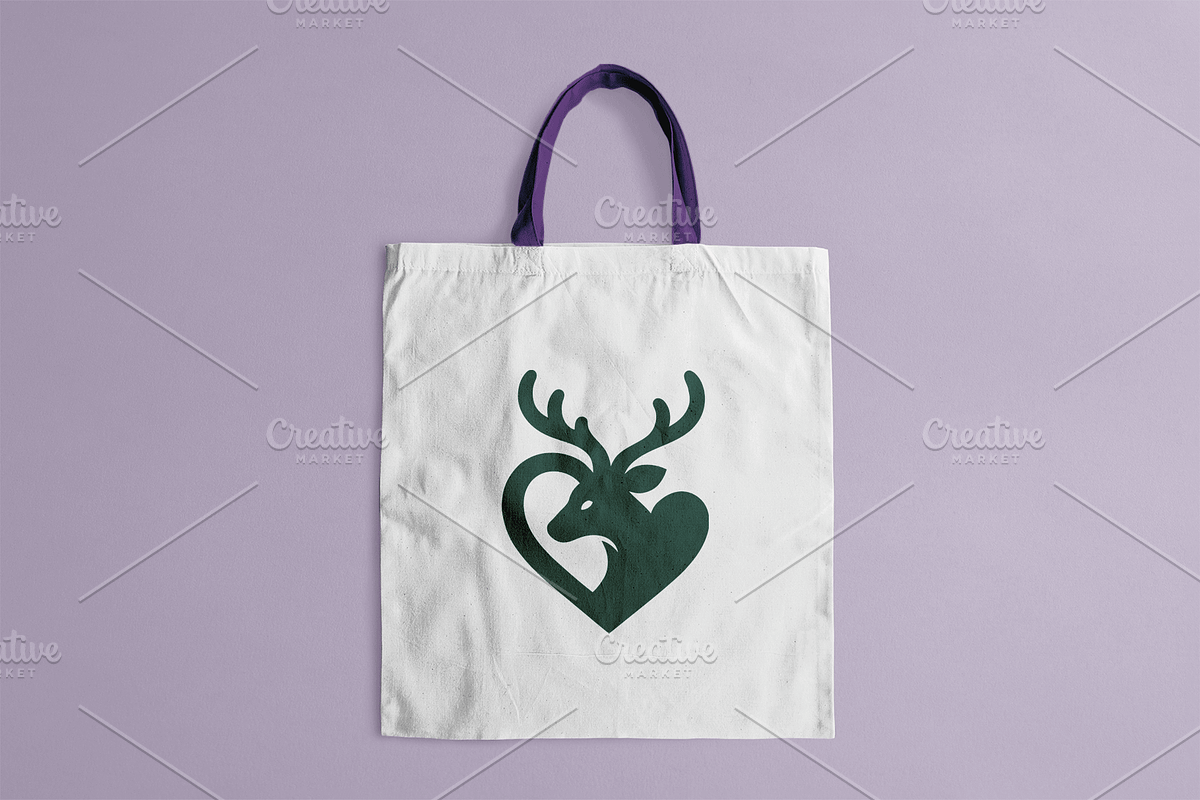 Deer Heart Vector Logo, a Branding & Logo Template by Vectorium Studio (Photo 2 of 2)