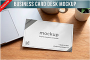 Business Card Desk PSD, a Product Mockup by Bruno's Shop (Thumbnail 1 of 3)