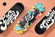 Skateboard Mockup Set v1, a Merchandise Mockup by Mocart (Thumbnail 14 of 18)