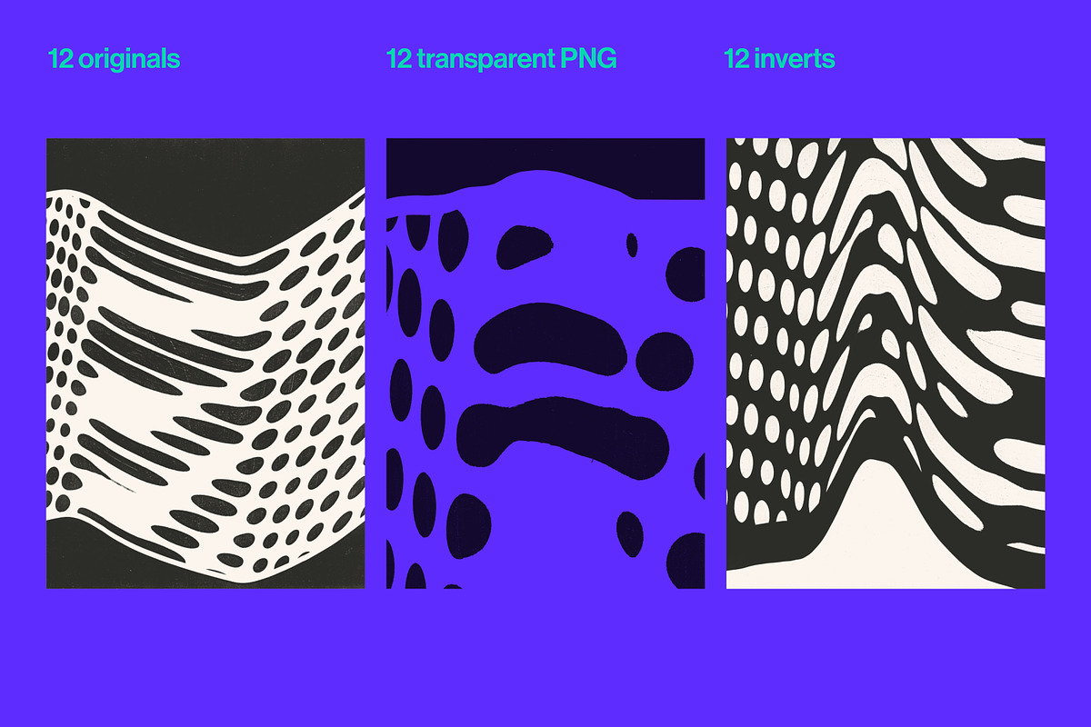 Pop Art Dot Patterns - Texture Kit, a Pattern Graphic by Studio GRRR (Photo 4 of 7)