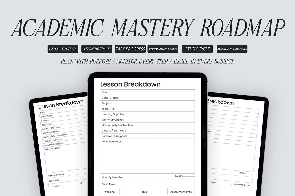 Academic Work Planner PDF preview 7