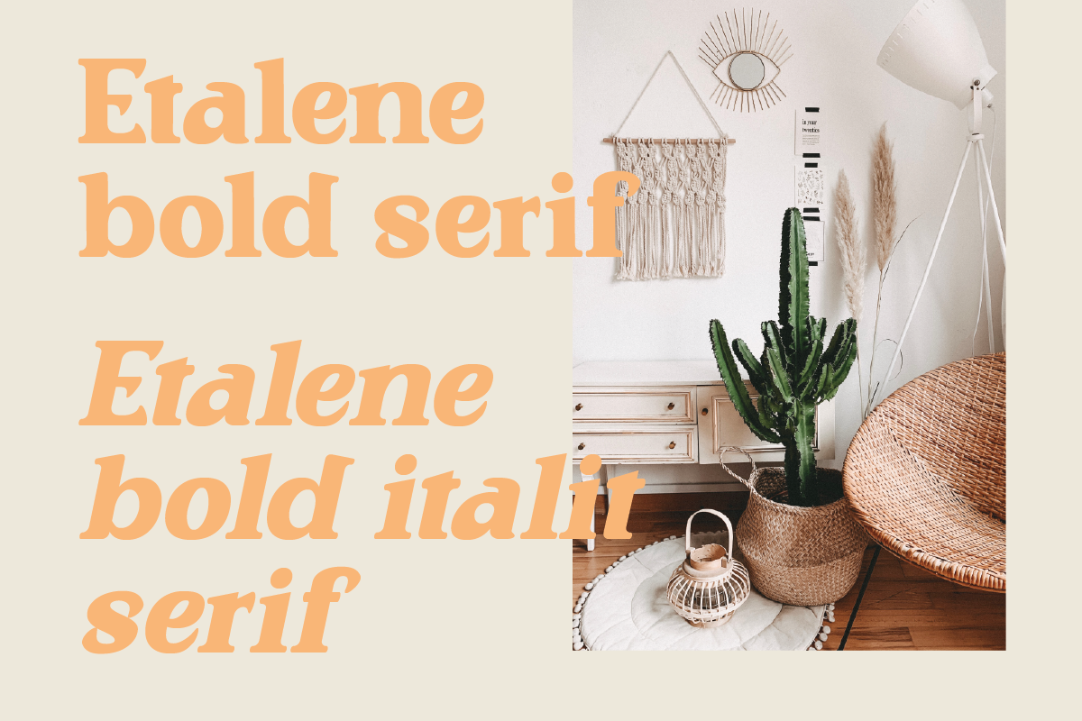 Etalene, a Serif Font by Muksal Creative (Photo 2 of 9)