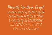 Morally Northern Font, a Script Font by Marvadesign (Thumbnail 7 of 10)