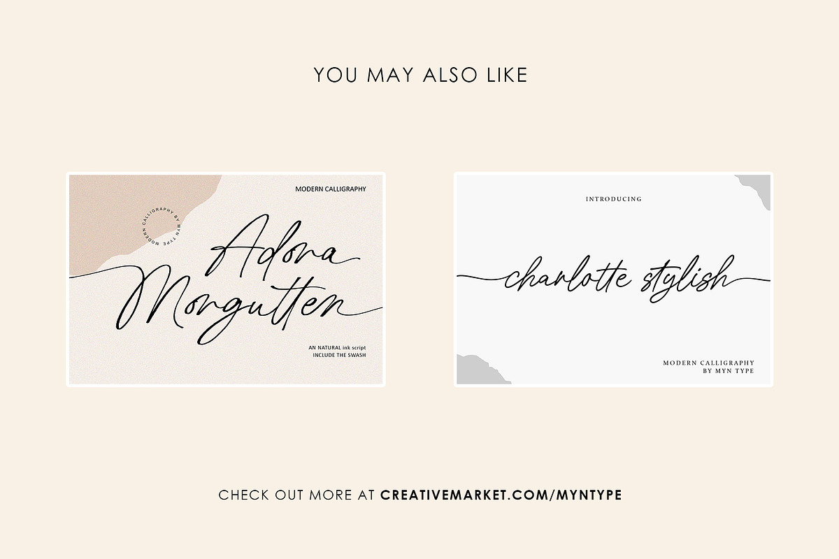 Elegant Golden - Font Duo, a Script Font by Myn Type (Photo 13 of 13)