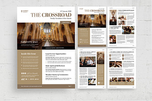 Church Newsletter Template