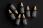 Dark Cosmetic Branding Mockups, a Cups & Container Mockup by pmvch (Thumbnail 9 of 86)