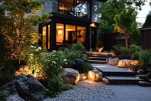 Modern home offering a stunning deck, a Photo by Pavel_design