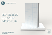 3D Book Mockup for Adobe Dimension, a Books & Magazine Mockup by Silver Moon Design School (Thumbnail 1 of 3)