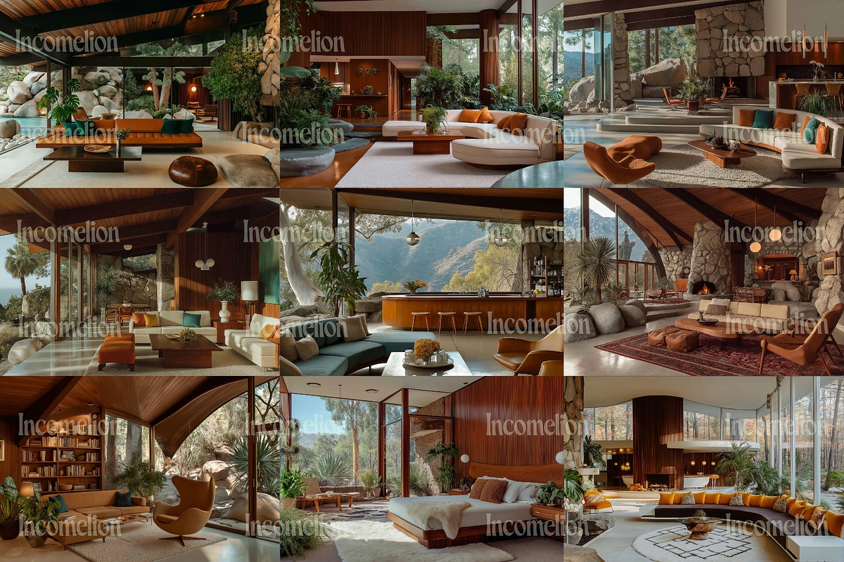 55 Mid Century Modern Home Interiors, an Architecture Photo by Incomelion (Photo 7 of 12)