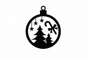 christmas laser cut bundle, christma, a Graphic by Creativeshirt (Thumbnail 15 of 16)