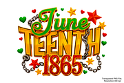 Juneteenth Trendy PNG Bundle, a Graphic by Black Gallery (Thumbnail 7 of 21)