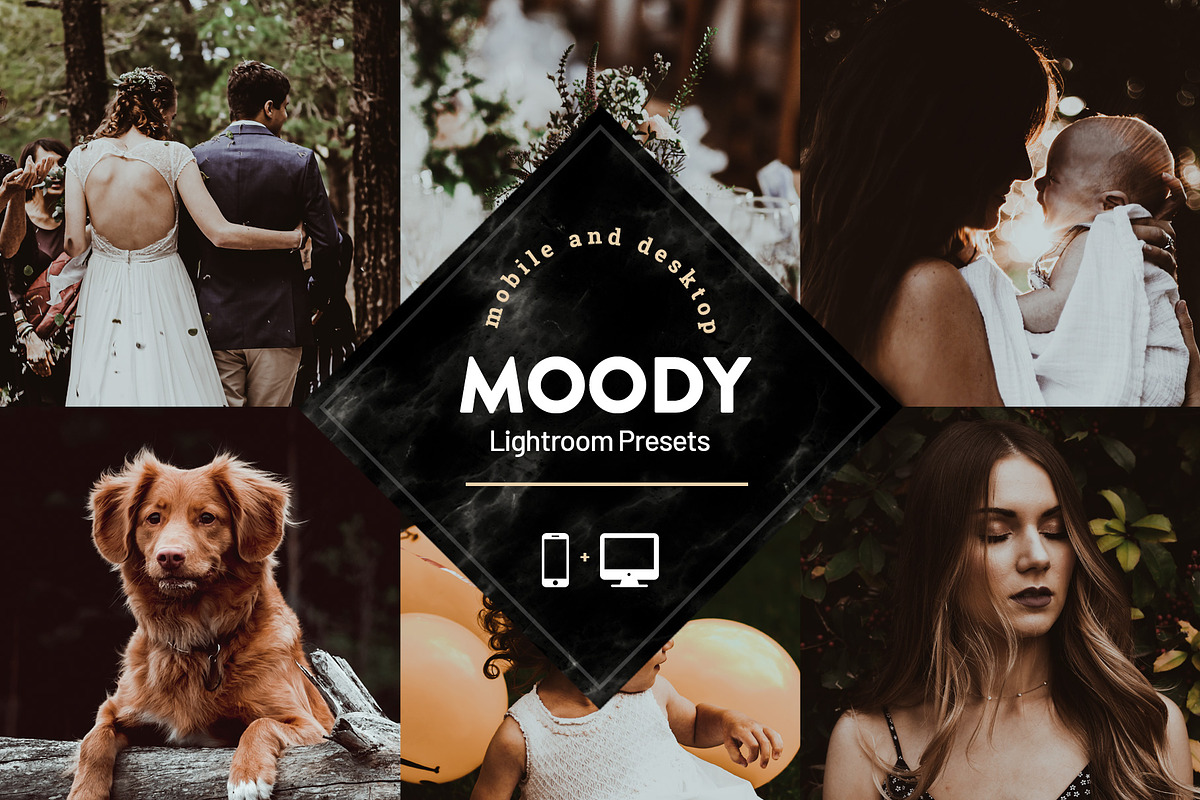 Moody Lightroom Presets, a Preset Add-On by artboard1 (Photo 1 of 7)