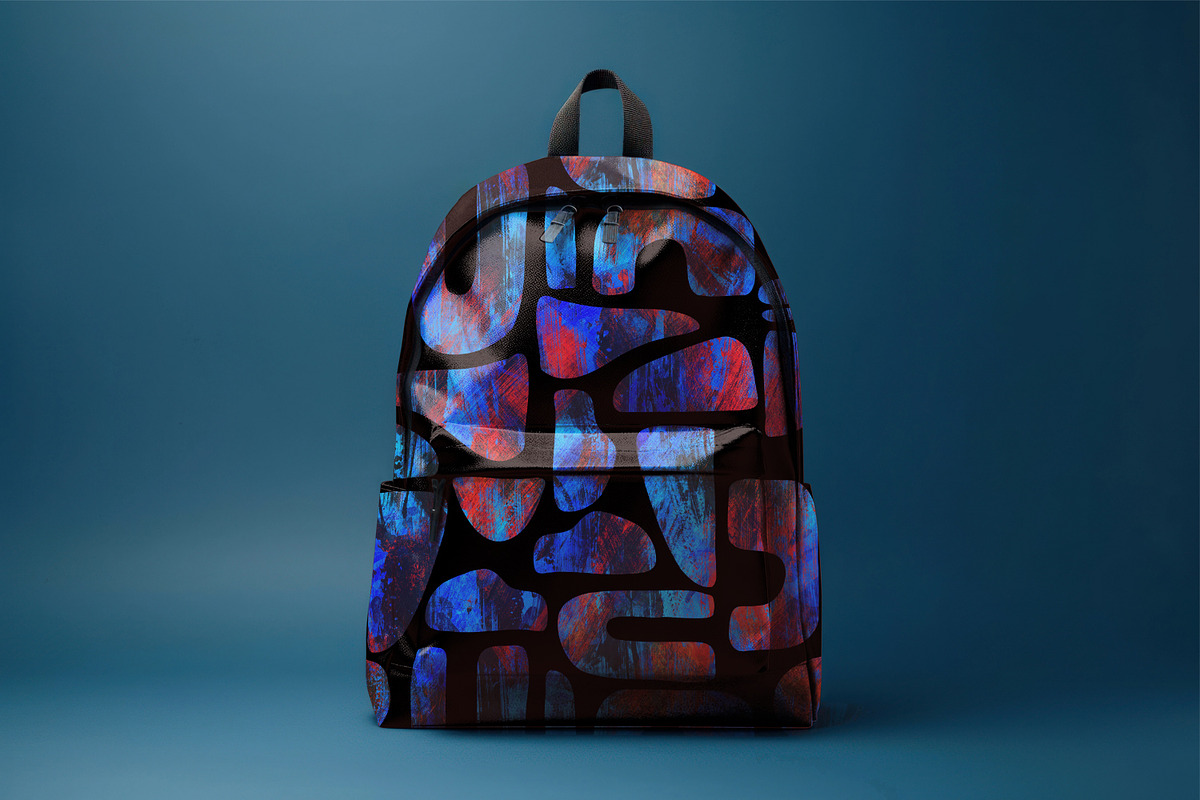 Blue Red Stones, a Wallpaper Graphic by MalyskaStudio (Photo 4 of 11)