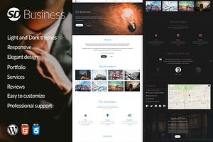 SD Business - WordPress Theme