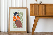 Flowers Girls | Wall Art Creator, an Object Graphic by Leleka.Store (Thumbnail 5 of 15)