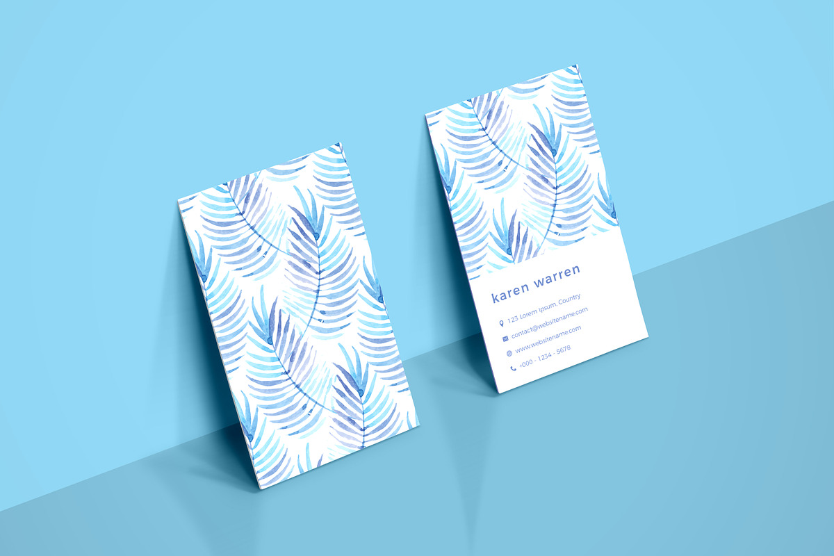 5 Botanical Business Card Bundle, a Business Card Template by RCDesigns (Photo 3 of 6)