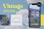 Instagram Inspirational Quotes CANVA, a Social Media Template by Lyrata Studio (Thumbnail 1 of 14)