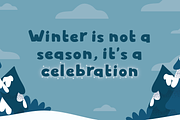 Winter Dairy - Christmas Font, a Script Font by Attype (Thumbnail 3 of 8)