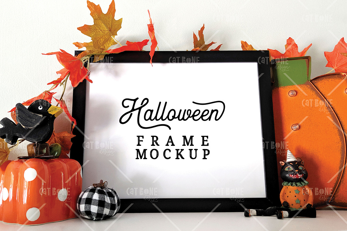 Autumn Frame Mockup Bundle 2, a Product Mockup by CatBoneDesign (Photo 22 of 24)